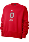 Main image for Nike Ohio State Buckeyes Womens Red Everyday Campus Crew Sweatshirt
