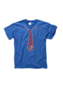 Kansas Jayhawks Youth Blue Tied Up T-Shirt