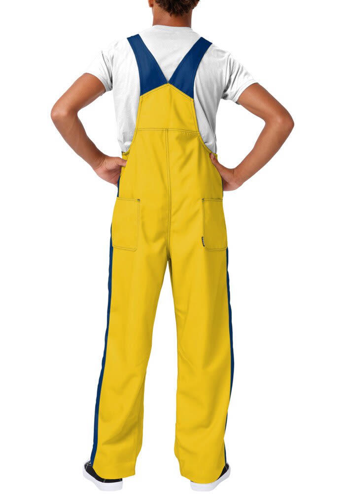 Forever Collectibles Mens MAIZE Michigan Wolverines Team Stripe