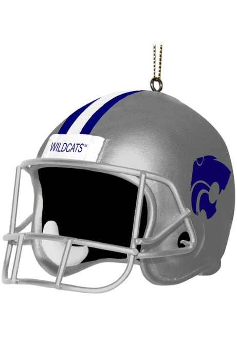 Purple K-State Wildcats Helmet Ornament