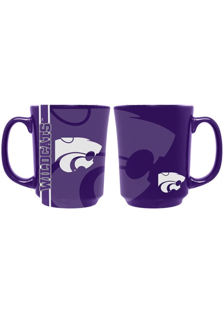 Purple K-State Wildcats 11oz Reflective Mug
