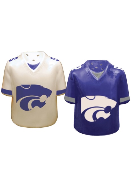 Purple K-State Wildcats Jersey Salt and Pepper Set