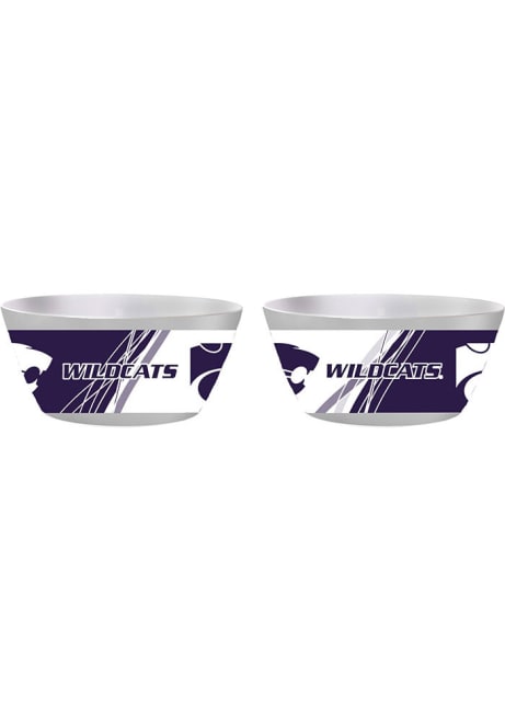 Purple K-State Wildcats Dynamic Bowl Serving Tray