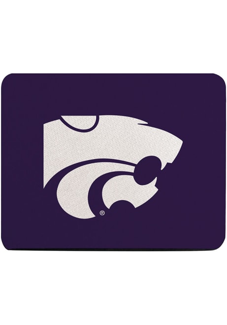 Purple K-State Wildcats Team Logo Mousepad