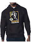 Main image for Starter Green Bay Packers Mens Black Grid Long Sleeve Hoodie