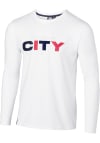Main image for St Louis City SC Mens White Tatami Kangaroo Long Sleeve Fashion Sweatshirt