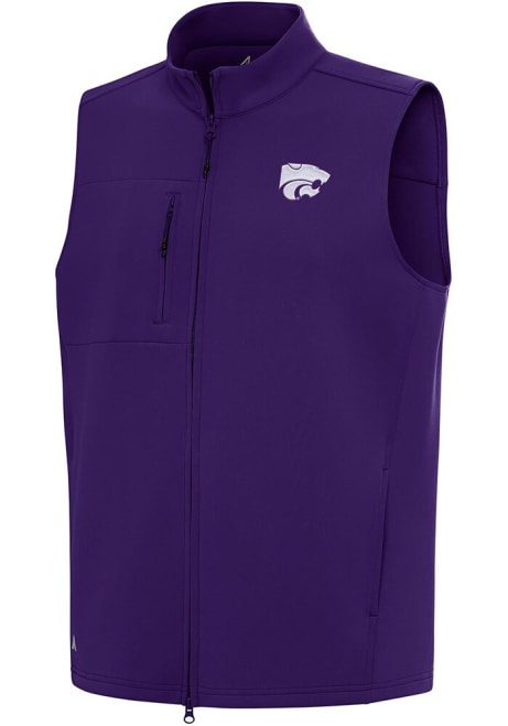 Mens K-State Wildcats Purple Antigua Demand Vest