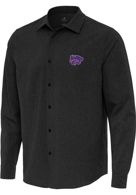 Mens K-State Wildcats  Antigua Exposure Long Sleeve Dress Shirt