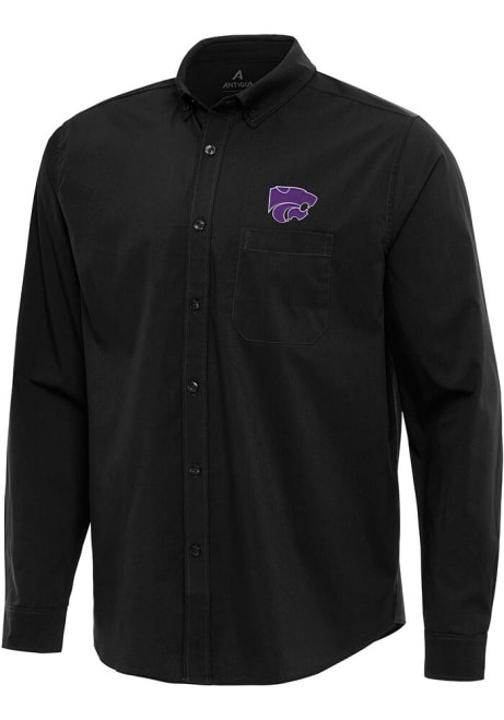 Mens K-State Wildcats  Antigua Flight Long Sleeve Dress Shirt