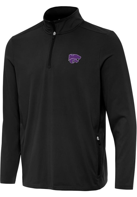 Mens K-State Wildcats  Antigua Perilous Qtr Zip Pullover