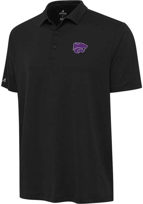 Mens K-State Wildcats  Antigua Reprocess Recycled Short Sleeve Polo Shirt