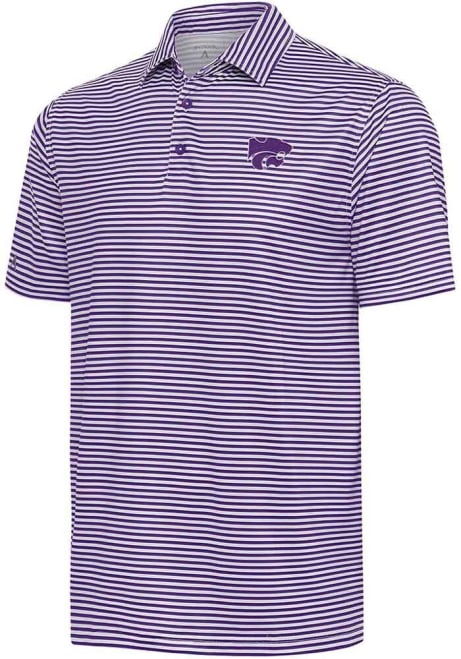 Mens K-State Wildcats  Antigua Skills Short Sleeve Polo Shirt