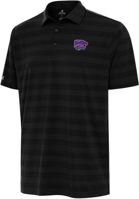 Mens K-State Wildcats  Antigua Tunnel Short Sleeve Polo Shirt