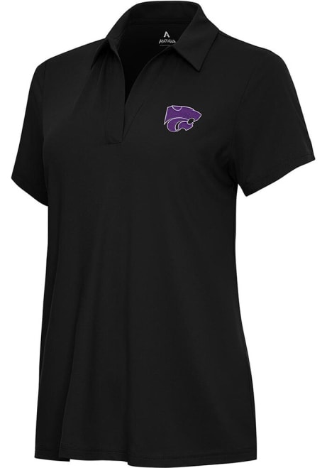 Womens K-State Wildcats  Antigua Era Short Sleeve Polo Shirt