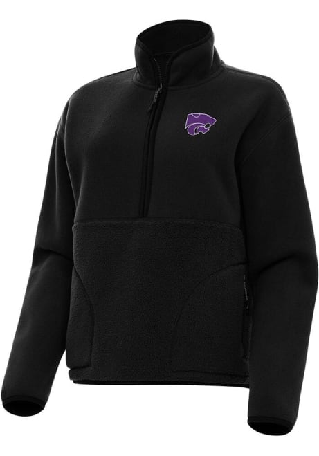 Womens K-State Wildcats  Antigua Figure Qtr Zip