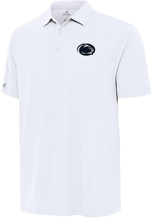 Antigua Penn State Nittany Lions Mens Era White Short Sleeve Polo