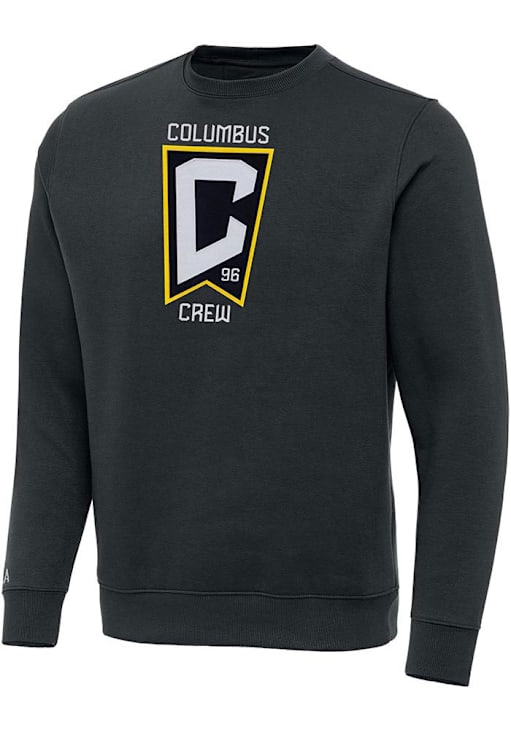 Antigua Columbus Crew Mens Full Front Victory Crew Sweatshirt