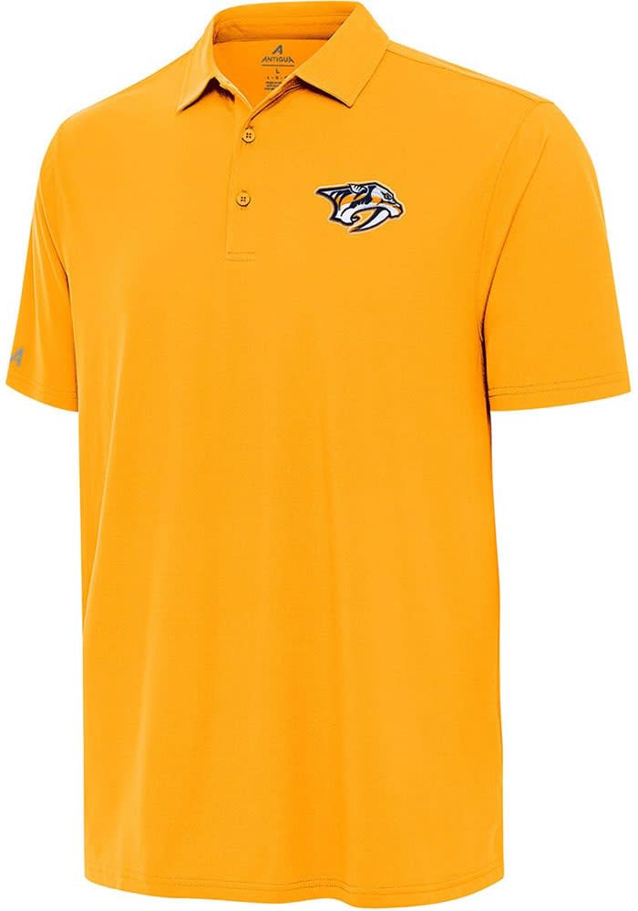 Men s Antigua Gold Nashville Predators Era Polo Size Large