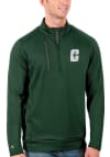 Main image for Antigua UNCC 49ers Mens Green Generation Long Sleeve 1/4 Zip Pullover