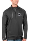 Main image for Antigua Xavier Musketeers Mens Grey Generation Long Sleeve Qtr Zip Pullover