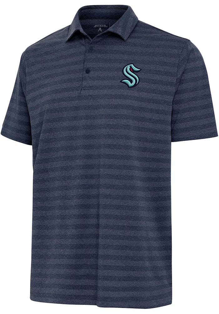 Seattle Kraken Hat & Polo outlet Stretch Performance Short Sleeve Golf Shirt Men’s