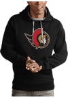 Main image for Antigua Ottawa Senators Mens Black Full Front Victory Long Sleeve Hoodie