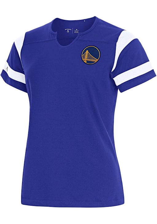 Antigua Golden State Warriors Womens DARK ROYAL/WHITE Encounter T