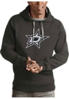 Main image for Antigua Dallas Stars Mens Charcoal Victory Long Sleeve Hoodie