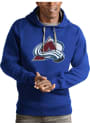 Colorado Avalanche Antigua Victory Hooded Sweatshirt - Blue