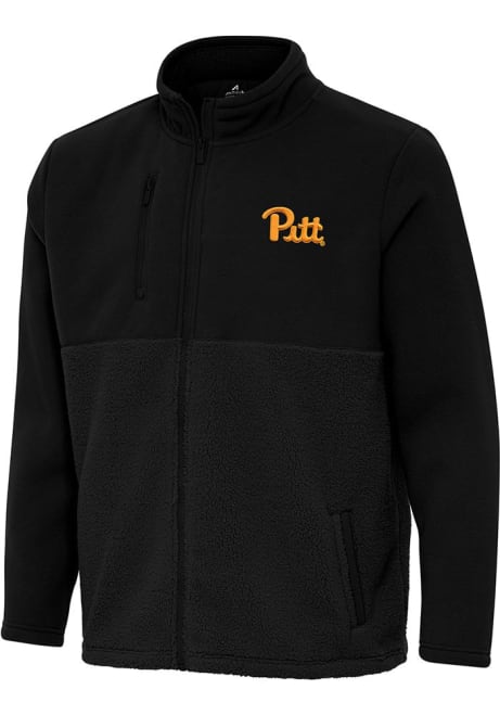 Mens Pitt Panthers  Antigua Daily Fused Medium Weight Jacket