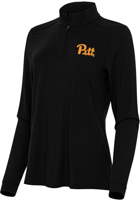 Womens Pitt Panthers  Antigua Intent Qtr Zip