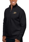 Main image for Antigua Anaheim Ducks Mens Black Gambit Long Sleeve 1/4 Zip Pullover