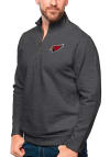 Main image for Antigua Arizona Cardinals Mens Charcoal Gambit Long Sleeve 1/4 Zip Pullover