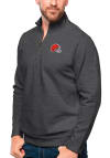 Main image for Antigua Cleveland Browns Mens Charcoal Gambit Long Sleeve 1/4 Zip Pullover