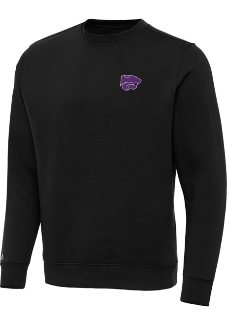 K-State Wildcats Antigua Mens Victory Big and Tall Crew Sweatshirt