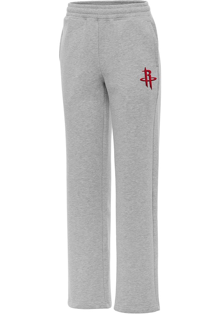 Women s Antigua Heather Gray Houston Rockets Victory Sweatpants Size Extra Large