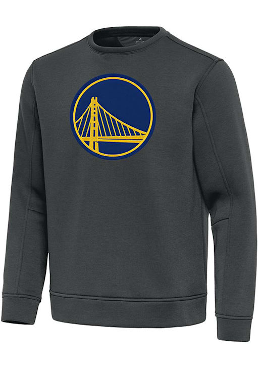 Grey Warriors Long Sleeve Unisex Nike Heather Gray Golden State