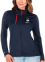 UConn Huskies Womens Antigua Generation Light Weight Jacket - Navy Blue
