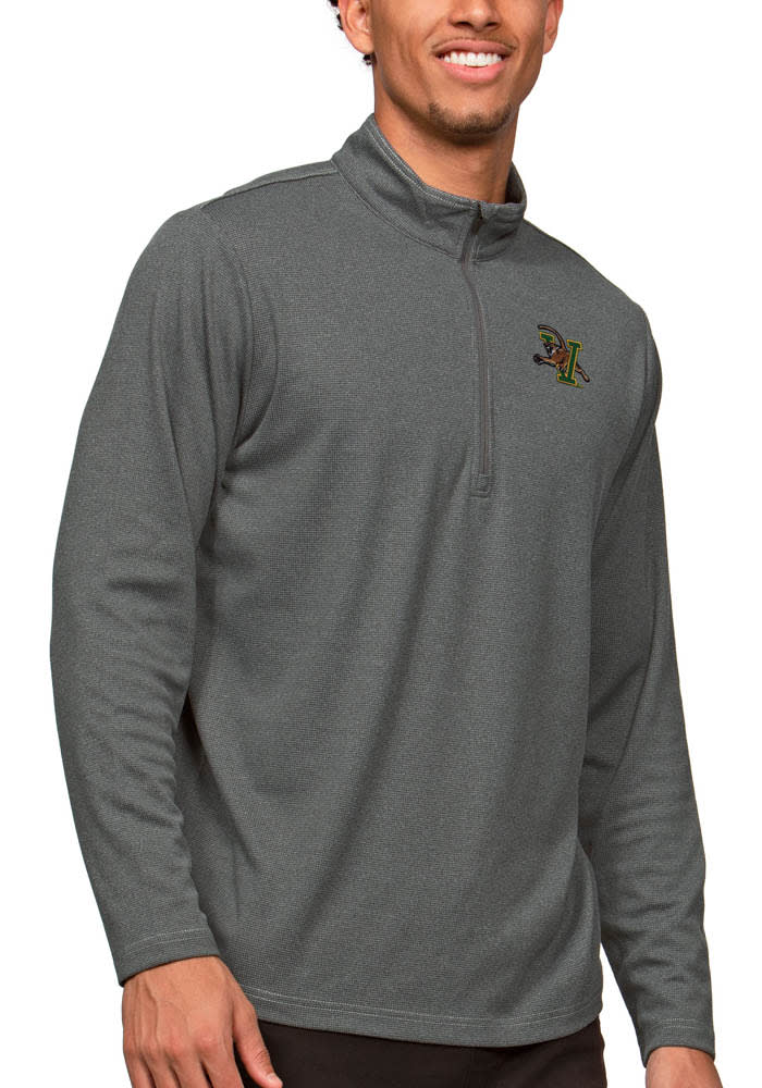 Antigua Vermont Catamounts Mens Epic Pullover - CHARCOAL