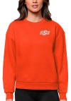 Main image for Antigua Oklahoma State Cowboys Womens Orange Victory Crew Sweatshirt