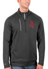 Main image for Antigua Houston Rockets Mens Grey Generation Long Sleeve Qtr Zip Pullover