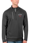 Main image for Antigua New Orleans Pelicans Mens Grey Generation Long Sleeve Qtr Zip Pullover