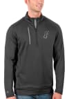 Main image for Antigua San Antonio Spurs Mens Grey Generation Long Sleeve Qtr Zip Pullover