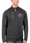 Main image for Antigua Washington Wizards Mens Grey Generation Long Sleeve Qtr Zip Pullover