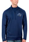 Main image for Antigua Orlando Magic Mens Blue Generation Long Sleeve Qtr Zip Pullover