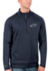 Main image for Antigua Utah Jazz Mens Navy Blue Generation Long Sleeve 1/4 Zip Pullover