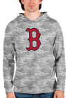 Main image for Antigua Boston Red Sox Mens Green Absolute Long Sleeve Hoodie