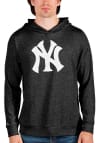 Main image for Antigua New York Yankees Mens Black Absolute Long Sleeve Hoodie