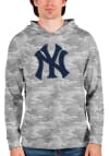 Main image for Antigua New York Yankees Mens Green Absolute Long Sleeve Hoodie