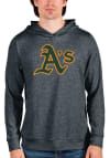 Main image for Antigua Oakland Athletics Mens Charcoal Absolute Long Sleeve Hoodie